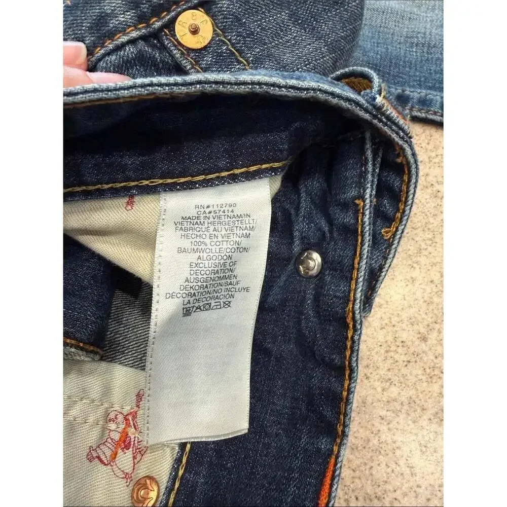 True Religion Men's Blue Jeans